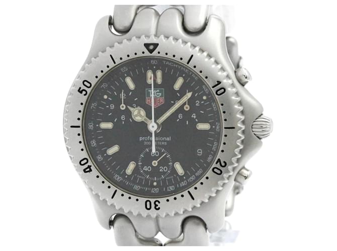 TAG HEUER Sel Chronograph 200M Steel Quartz Mens Watch  ref.2142180