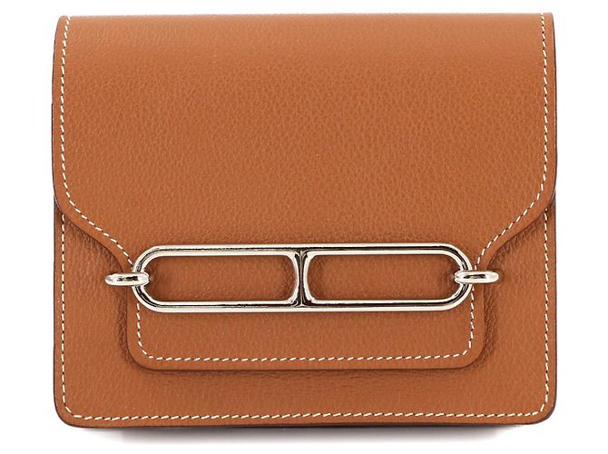 Hermès Hermes Roulis Slim Wallet Brown