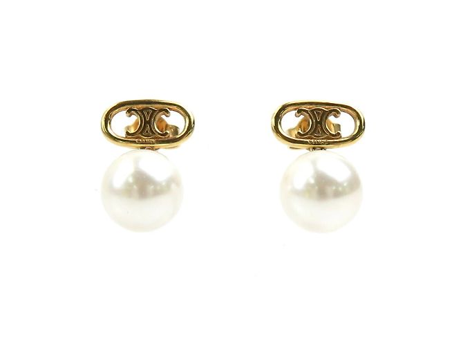 Céline Orecchini Celine in oro e bianco D'oro 