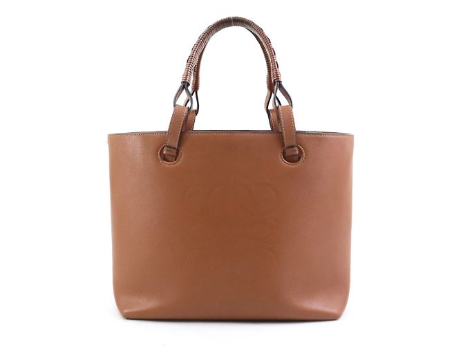 Bolsa de couro marrom Loewe