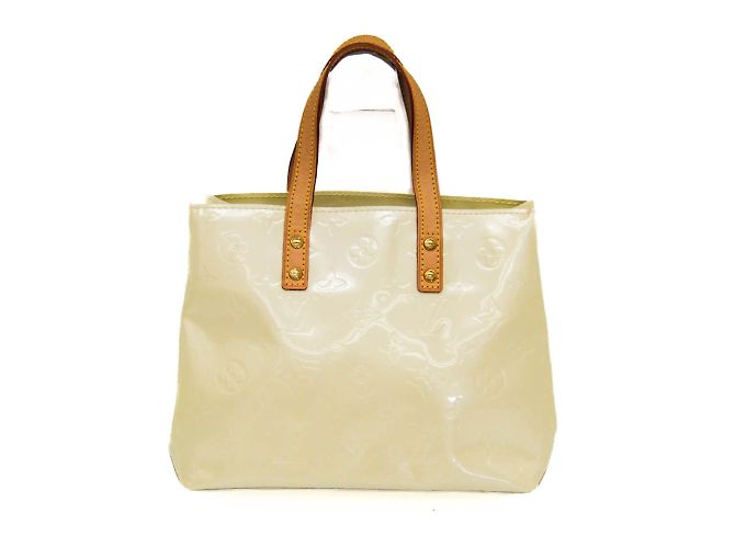 Louis Vuitton Monogram Vernis Reade PM Handtasche Weiß