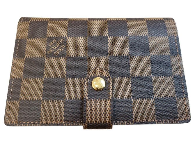 Louis Vuitton Viennese Damier Wallet Brown