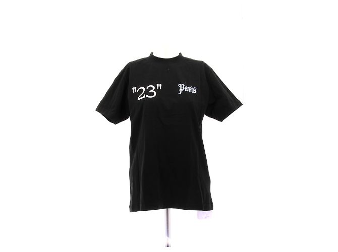 Off White Tops OFF-WHITE T.International S Algodón Negro