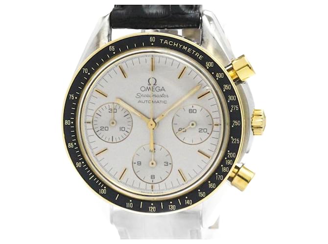 Omega Speedmaster Automatic 18K Gold Steel Men's Watch  ref.2144568