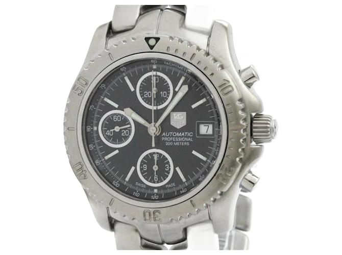 TAG HEUER Link Chronograph Steel Automatic Mens Watch CT2111  ref.2144587
