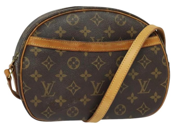 LOUIS VUITTON Bolsa de Ombro Monogram Blois M51221 LV Auth BD1230 Monograma
