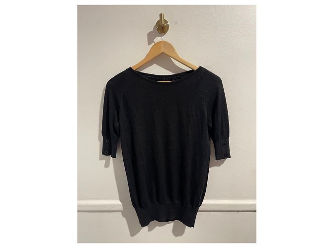 CHANEL Strickwaren T.International S Kaschmir Schwarz