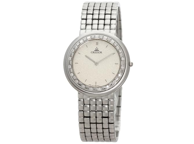 Seiko 8N70-6030 Credor Diamond Watch  ref.2145374