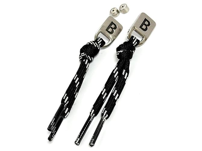 Balenciaga B Logo Steckerohrringe