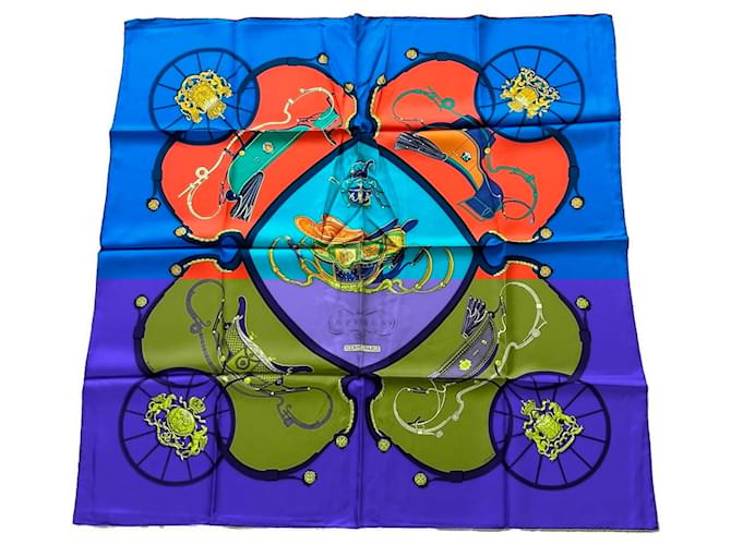 Hermès 90cm square Silk  ref.2145766