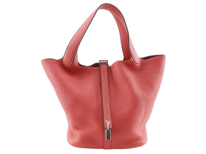 Hermès Hermes Picotin Lock 22 MM Handtasche Rot