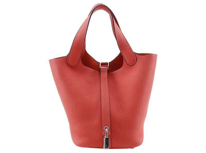 Hermès Hermes Picotin Lock 18 PM Handtasche Pink Rot