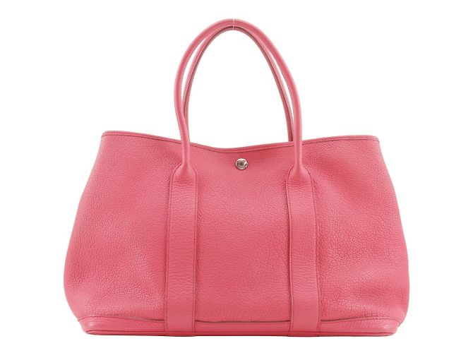 Hermès Bolsa Tote PM Hermes Garden Rosa