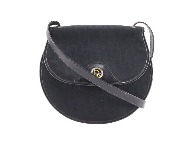 Borsa a Spalla Dior Trotter di Christian Dior Nero