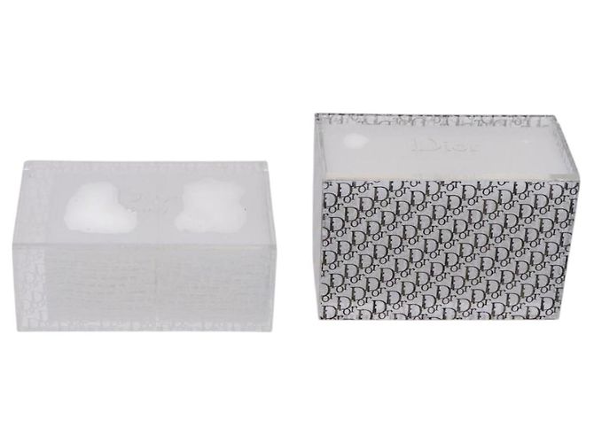 Christian Dior Clear Case plastic 2Set Clear Auth MY472 