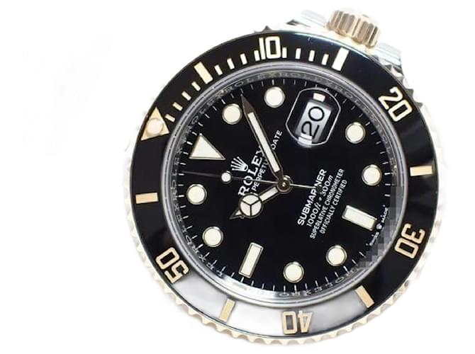 ROLEX Submariner date SS xYG combination black 126613LN '23 Mens Silvery Steel  ref.2147106