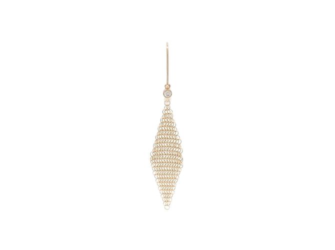 Tiffany & Co Pendientes de aro en oro rosa Tiffany Dorado