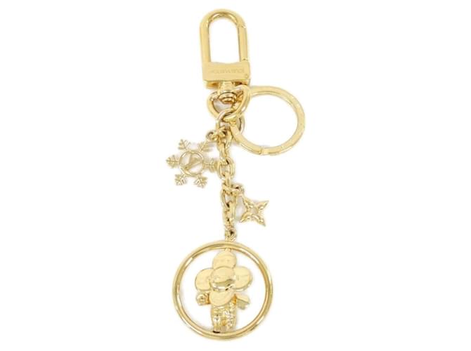 Louis Vuitton Vivienne Ice Skate Keyring Golden  ref.2148291