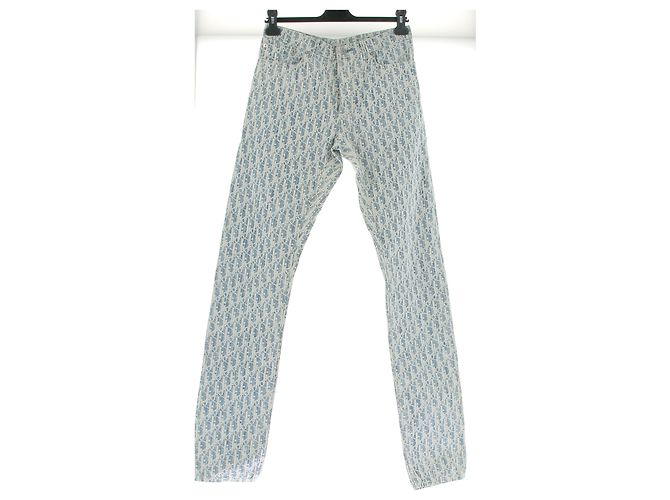 Christian Dior DIOR HOMME Jeans T.US 31 Cotone Blu