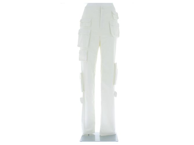 Autre Marque Pantalones ORSEUND IRIS T.International M Algodón Blanco