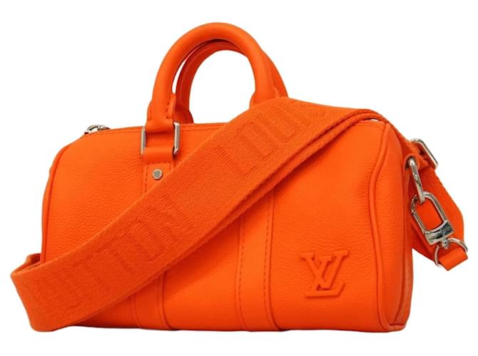 Louis Vuitton Aerogram Keepall XS Shoulder Bag Orange  ref.2148824