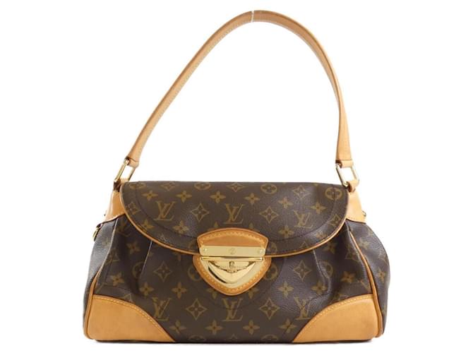 Louis Vuitton Monogram Beverly MM M40121 Shoulder Bag Brown Cloth  ref.2149286
