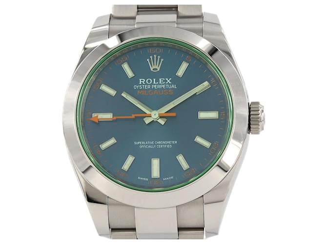 Rolex Milgauss 116400GV Stainless Steel Wristwatch  ref.2149481