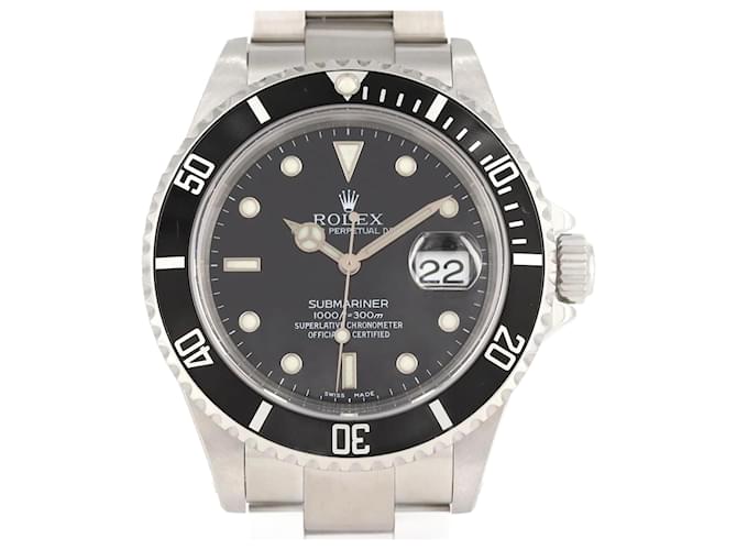 Rolex Submariner Date 16610 Stainless Steel Wristwatch  ref.2149496