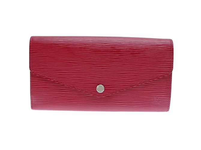 Louis Vuitton Portemonnaie Sarah Lang Pink Fuschia