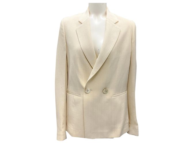 Petar Petrov Beige Pre-Fall 2023 Classic Blazer