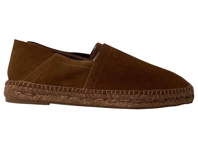 Tom Ford - Barnes Espadrilles in Brown Suede