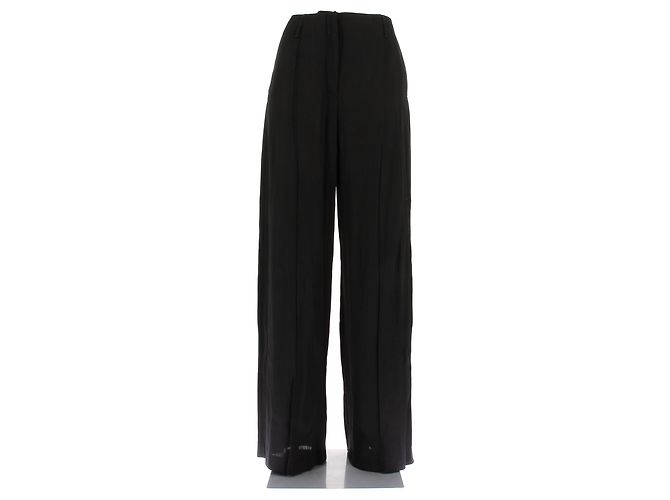 ACNE STUDIOS Trousers T.FR 36 Wool Black