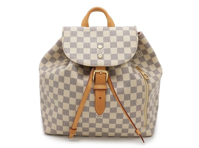 Mochila Speron Damier Azur Louis Vuitton Crudo