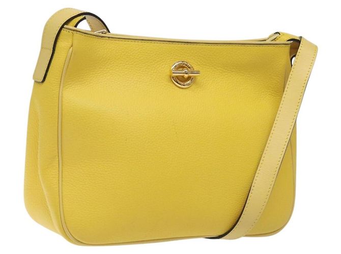 Céline Borsa a Spalla CELINE in Pelle Oro Giallo Auth BD1655 D'oro