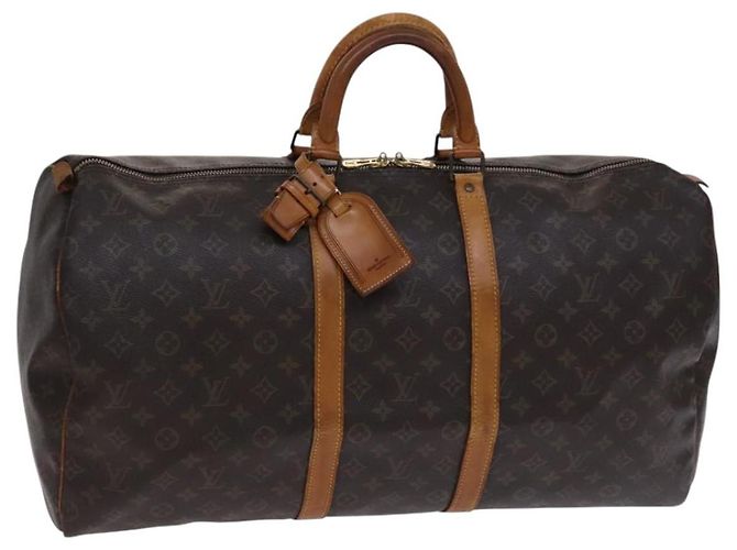 LOUIS VUITTON Monogram Keepall 60 Bolsa Boston M41422 LV Auth 116106 Monograma