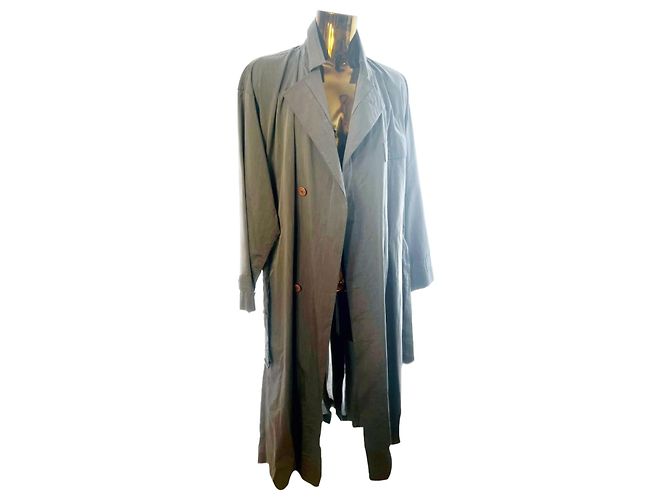 Issey Miyake Long summer overcoat (dust cost) Grey