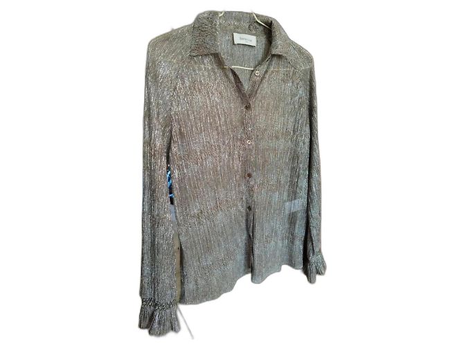 Berenice Camicia argento e oro Bérenice XS/34