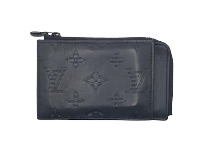 Louis Vuitton Monogram Hybrid Wallet Black Leather  ref.2153133