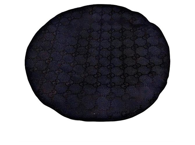 Gucci Tom Ford Monogram GG Beret Black