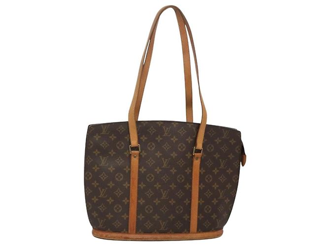 LOUIS VUITTON Borsa Tote Babylone Monogram M51102 LV Auth MX218 Monogramma