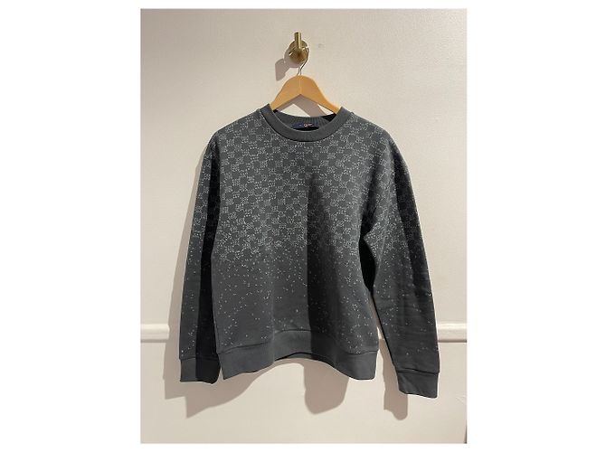 LOUIS VUITTON Malhas & moletons T.International S Algodão Cinza