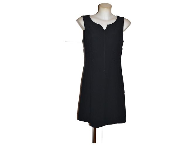 Moschino Cheap And Chic Midi Kleid schwarz