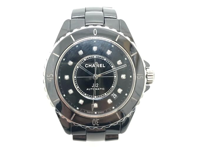 Chanel H5702 J12 Automatic Wristwatch Black Silvery  ref.2154852