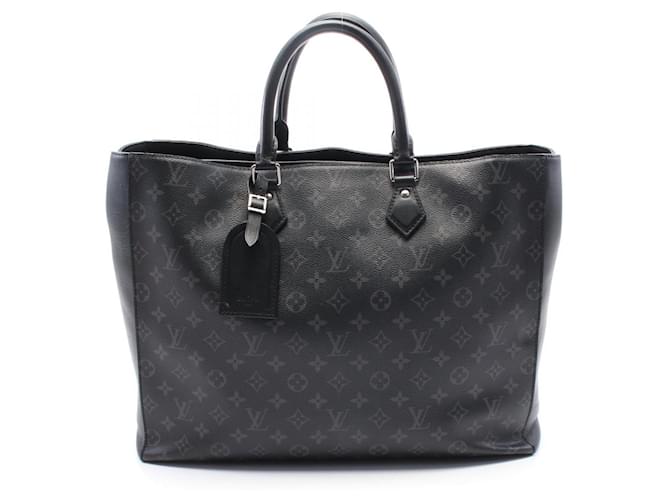Louis Vuitton Monogram Eclipse Gran Sac Tote Bag M44733 Black Cloth  ref.2155080