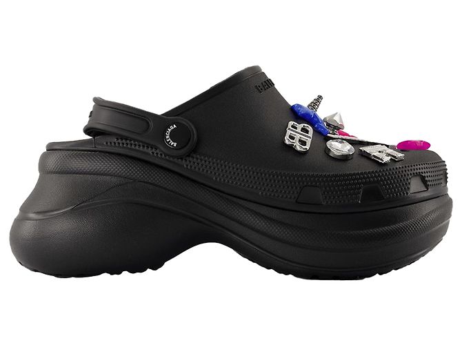 Crocs Mules - Balenciaga - Synthetic - Black