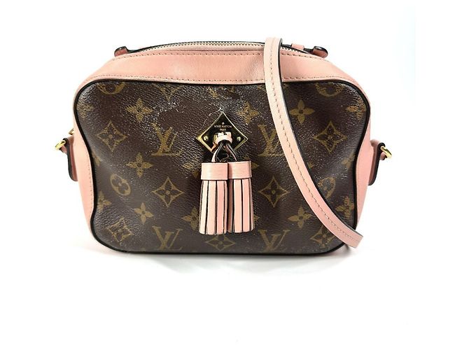 Sac Santonge Monogram Louis Vuitton Marron Rose
