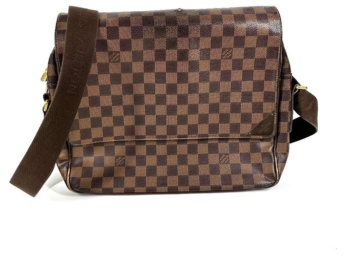 Sac Damier Shelton MM de Louis Vuitton Marron