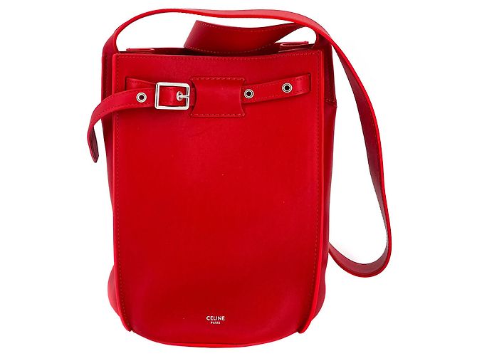 Big Bag Céline Große Lederrot-Tasche