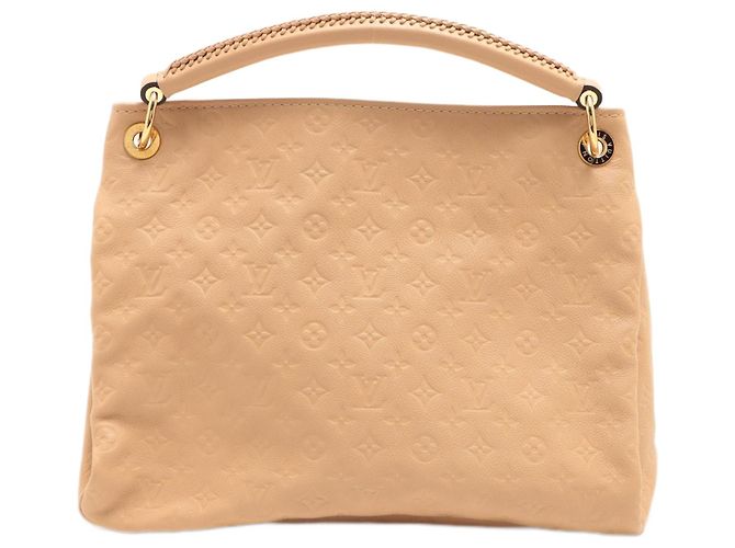 Louis Vuitton Hobo em couro Empreinte bege Artsy MM Monogram