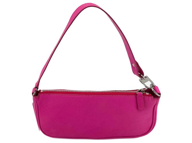 By Far Borsa in pelle rosa Rachel